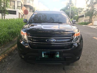 Black Ford Explorer 2013 for sale in Quezon City