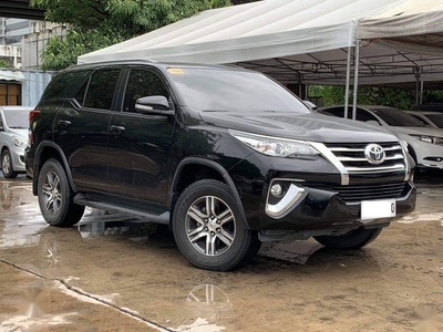 Black Toyota Fortuner 2017 for sale in Makati