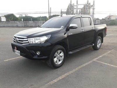 Black Toyota Hilux 2017 for sale in Automatic