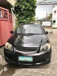 Black Toyota Vios 2006 at 75000 km for sale