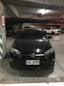 Black Toyota Yaris 2014 for sale in Manila