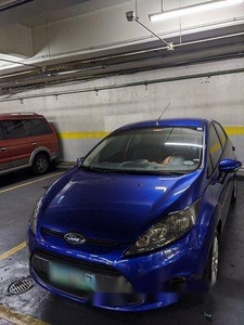 Blue Ford Fiesta 2011 Automatic for sale