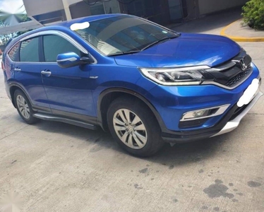 Blue Honda CR-V 2016 for sale in Manila