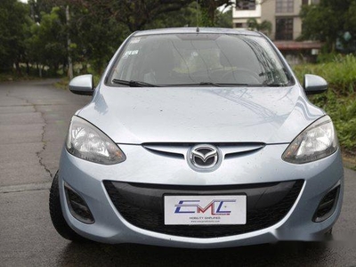 Blue Mazda 2 2014 for sale in Quezon City