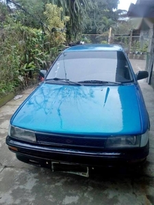 Blue Toyota Corolla 1991 for sale in Manila