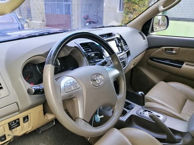 Blue Toyota Fortuner 2013 for sale in Automatic