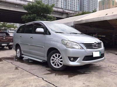 Brightsilver Toyota Innova 2012 for sale in Makati