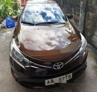Brown Toyota Vios 2014 Manual for sale