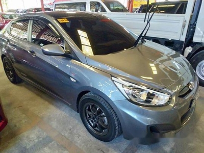 Grey Hyundai Accent 2017 for sale in Quezon City