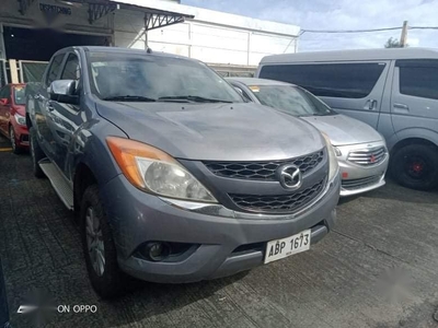 Grey Mazda BT50 2015 for sale in Quezon
