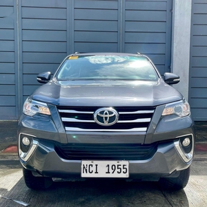 Grey Toyota Fortuner 2017 for sale in Quezon