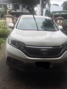 Pearl White Honda Cr-V 2014 for sale in Quezon City