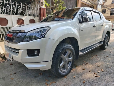 Pearl White Isuzu D-Max 2015 for sale in Pasig
