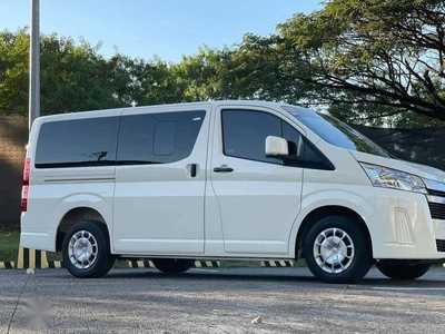 Pearl White Toyota Hiace 2020 for sale in Las Piñas