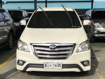 Pearl White Toyota Innova 2015 for sale in Pasig