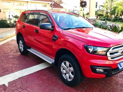 Red Ford Everest 2016 for sale in Mandaluyong