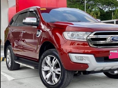 Red Ford Everest 2018 for sale in Cavite