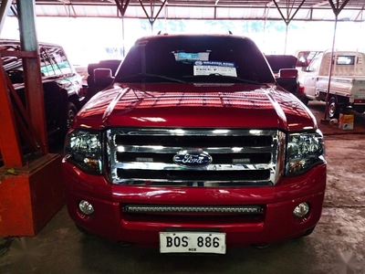 Red Ford Expedition 2014 for sale in Pasig