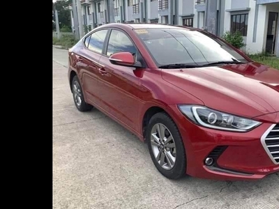 Red Hyundai Elantra 2019 Sedan Automatic for sale in Quezon