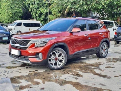 Red Kia Seltos 2020 for sale in Automatic
