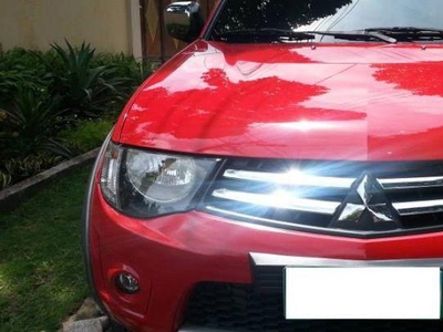 Red Mitsubishi Strada 2012 Truck for sale in Talisay City