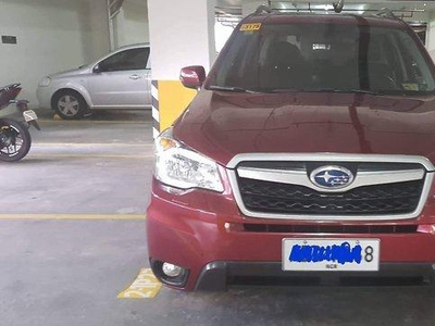 Red Subaru Forester 2016 at 73000 km for sale