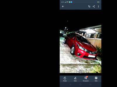 Red Toyota Corolla altis 2015 Sedan AT 22 for sale in Dasmariñas City,