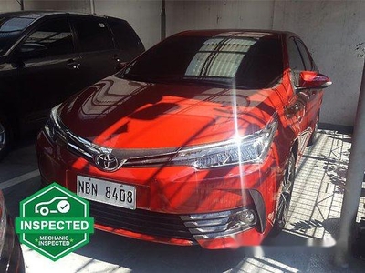 Red Toyota Corolla altis 2017 for sale in Automatic