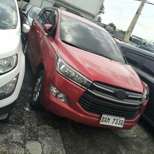 Red Toyota Innova 2019 for sale in Quezon