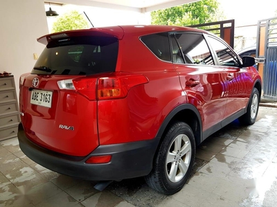 Red Toyota RAV4 2014 for sale in Caloocan