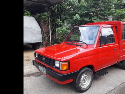 Red Toyota tamaraw 1993 Van at Manual for sale in Taytay
