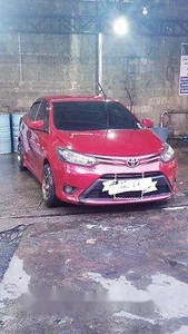 Red Toyota Vios 2014 at 41800 km for sale