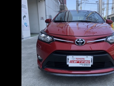 Red Toyota Vios 2017 Sedan for sale