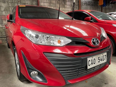 Red Toyota Vios 2019 for sale in Quezon