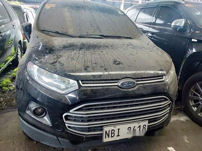 Sell Black 2017 Ford Ecosport at Automatic Gasoline at 28000 km