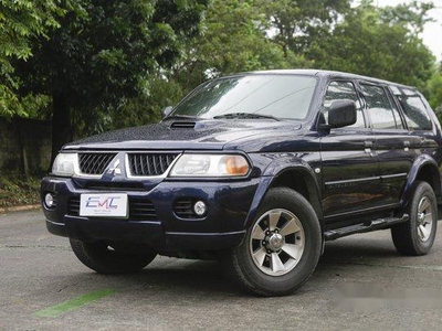 Sell Blue 2005 Mitsubishi Montero Sport in Quezon City