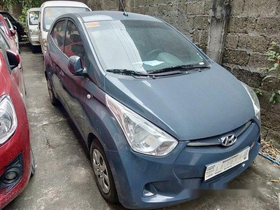 Sell Blue 2018 Hyundai Eon in Quezon City