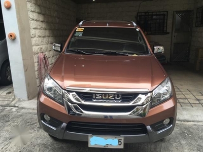 Sell Brown 2015 Isuzu Mu-X in Manila