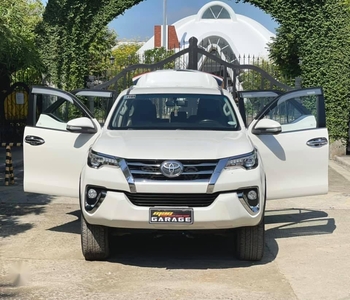 Sell Pearl White 2018 Toyota Fortuner in Quezon City