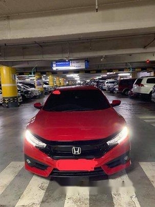 Sell Red 2017 Honda Civic at 13000 km