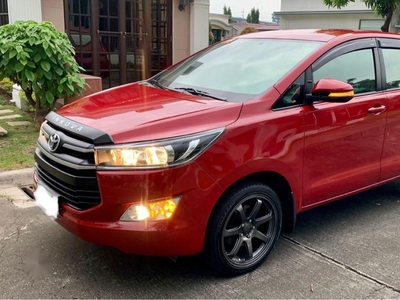 Sell Red 2019 Toyota Innova in Santo Tomas