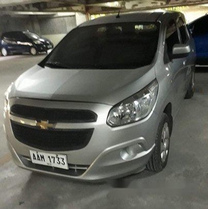 Sell Silver 2014 Chevrolet Spin at 78000 km