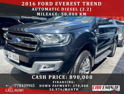 Selling Black Ford Everest 2016 in Las Piñas