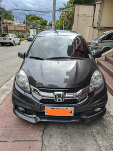 Selling Black Honda Mobilio 2016 SUV in Manila
