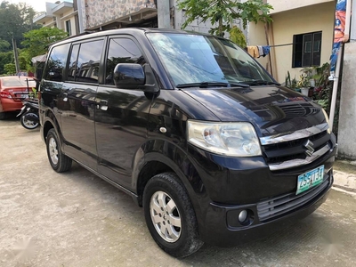 Selling Black Suzuki APV 2009 in Quezon