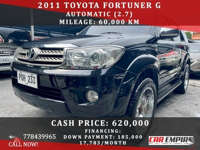Selling Black Toyota Fortuner 2011 in Las Piñas
