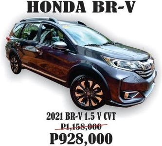 Selling Grayblack Honda BR-V 2021 in Marikina