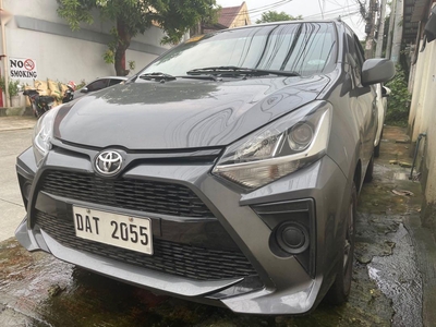 Selling Grey Toyota Wigo 2021 in Quezon City