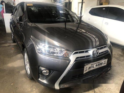 Selling Grey Toyota Yaris 2016 in Quezon City