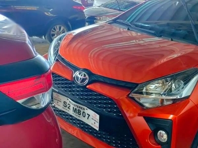 Selling Orange Toyota Wigo 2021 in Quezon
